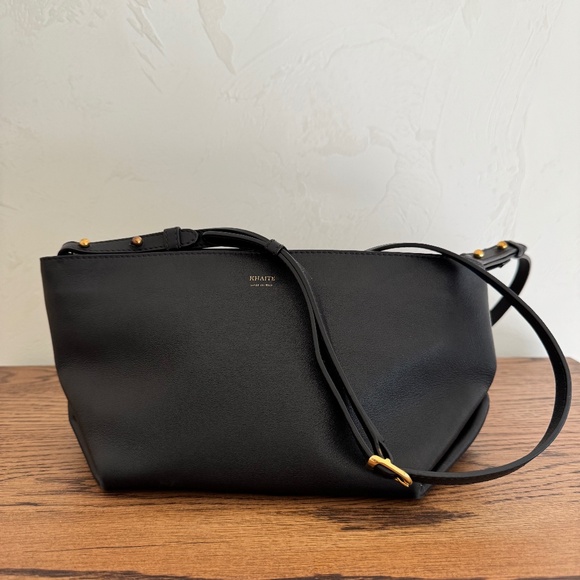 KHAITE Adeline Leather Crossbody Bag black - Picture 1 of 7